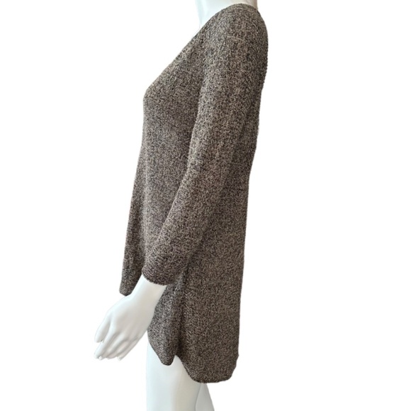 Eileen Fisher Women's S Linen V-Neck Knit Top 3/4 Sleeves Beach Boho Lagenlook - Picture 7 of 16